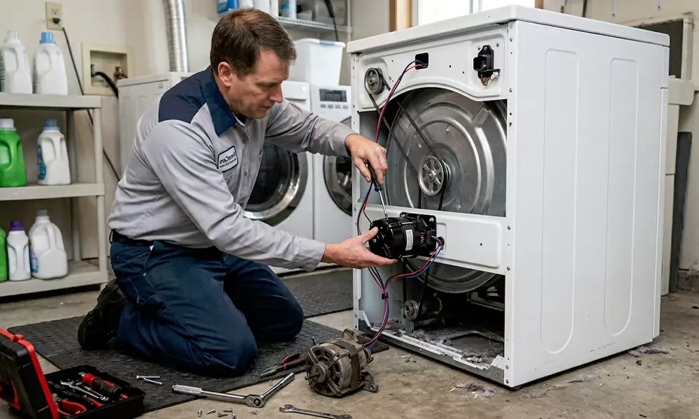 Dryer Motor Replacement in Quincy, MA