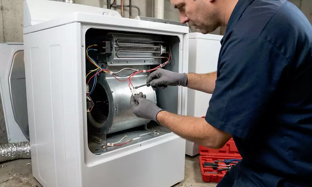 Dryer Thermal Fuse Replacement in Quincy, MA