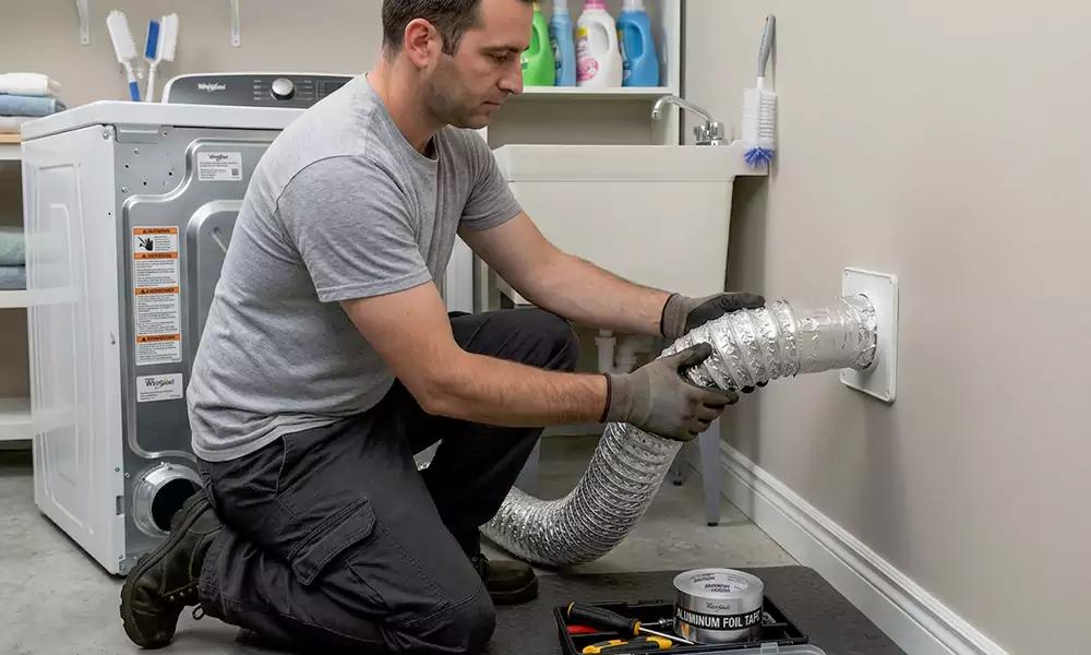 Dryer Vent Installation in Quincy, MA