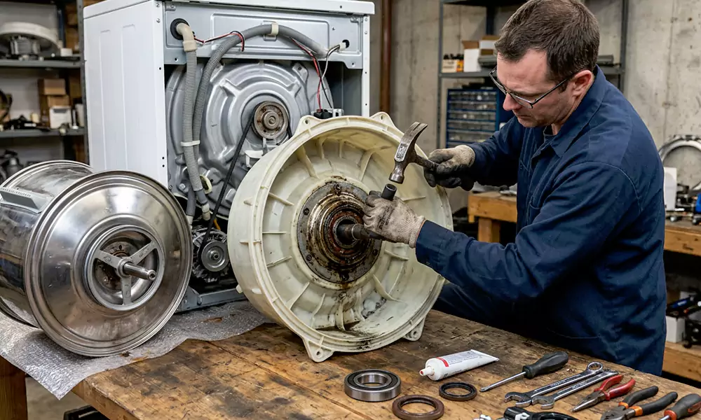 Washer Bearing Replacement in Quincy, MA