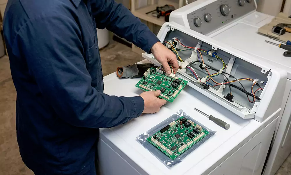 Washer Control Board Replacement in Quincy, MA