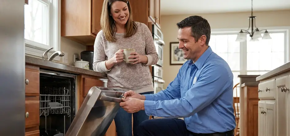 Dishwasher Latch Handle Replacement in Quincy