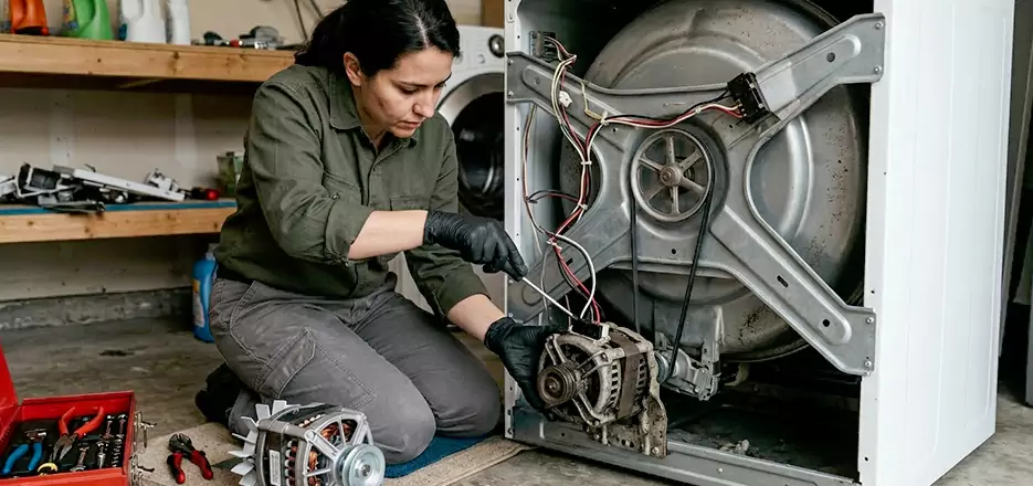 Dryer Motor Change Service in Quincy